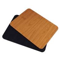 qi wireless charging mouse pad wood charger