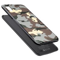 ROCK P53 5000mAh Wireless Back Clip Charging Treasure Camouflage Pattern Magnetic Suction Phone Case for iPhone X XS XS MAX